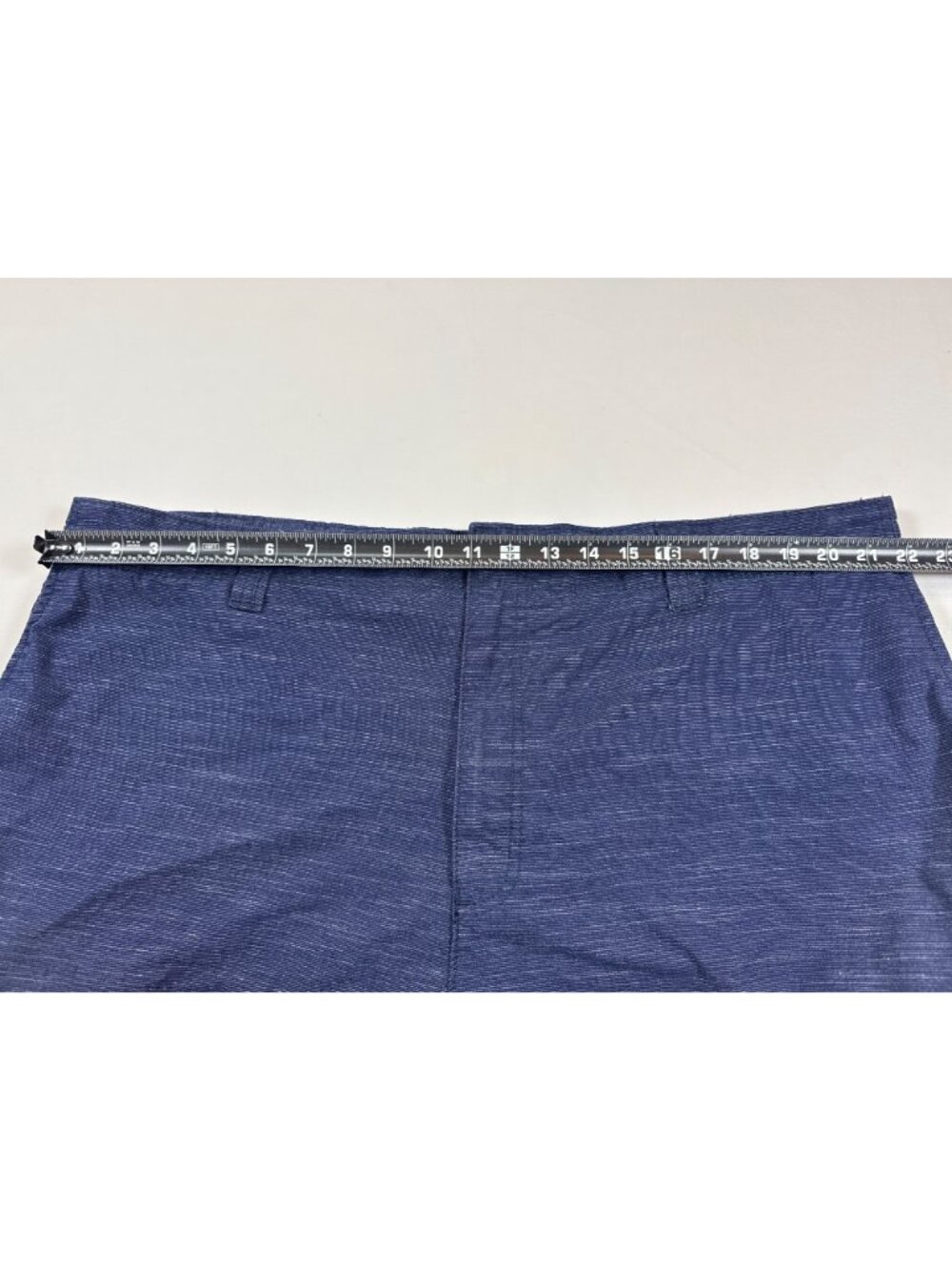 True Nation Mens Blue Cargo Shorts Button-Zip Front Size 44 (BB651) - Picture 5 of 8